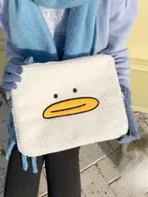 iPadケース タブレットポーチ モコモコ 刺繍 居眠りアヒル 韓流 インスタ映え 「JOJO'S L. PD.Issue.」