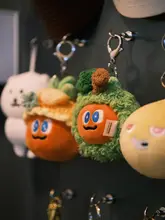 マグネット付きのキーホルダー【玄関ドア用・フック付き・装飾用】