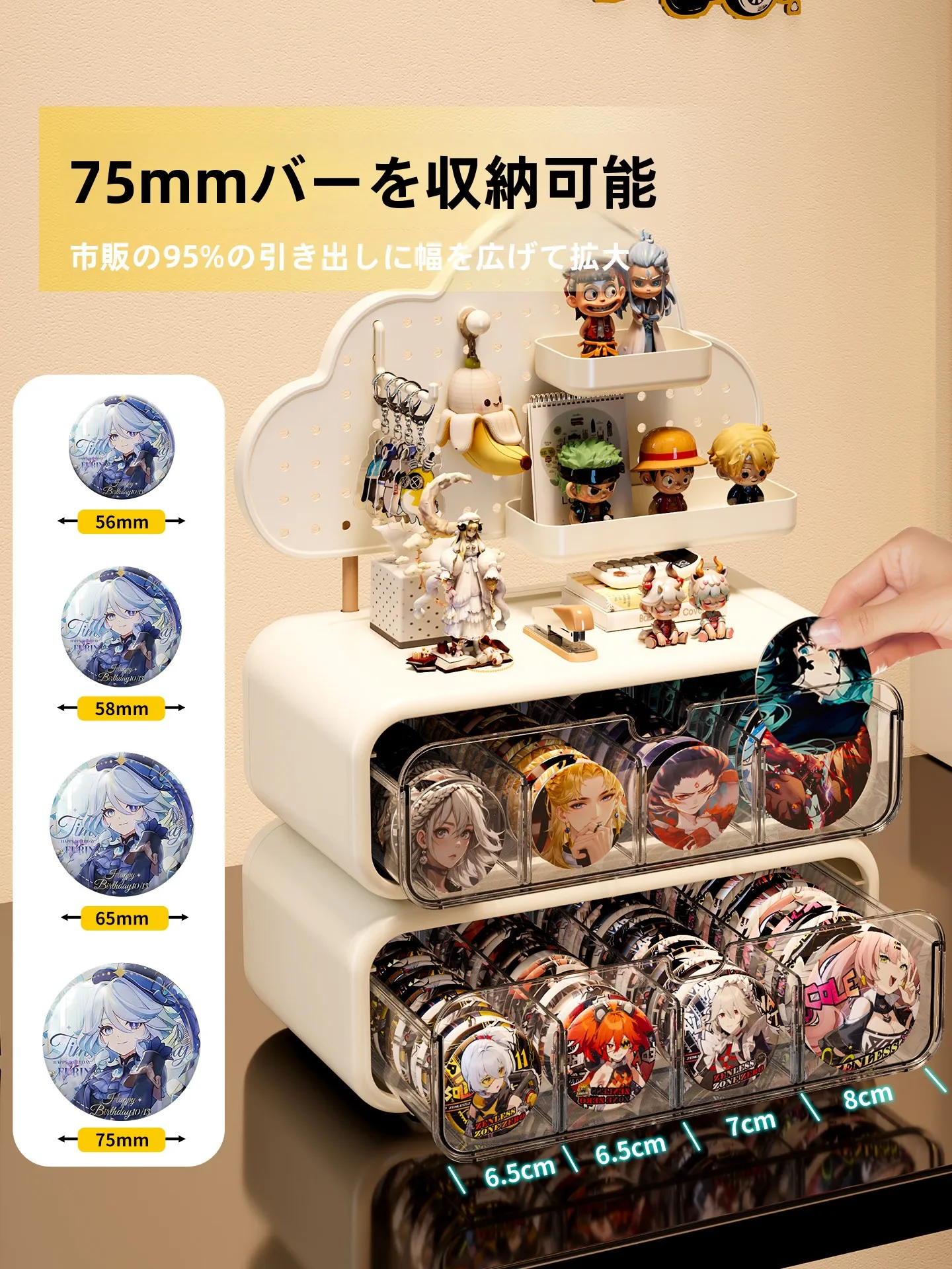 透明防塵収納ボックス：デスク用アニメグッズ収納の実用性とサイズ選定ガイド