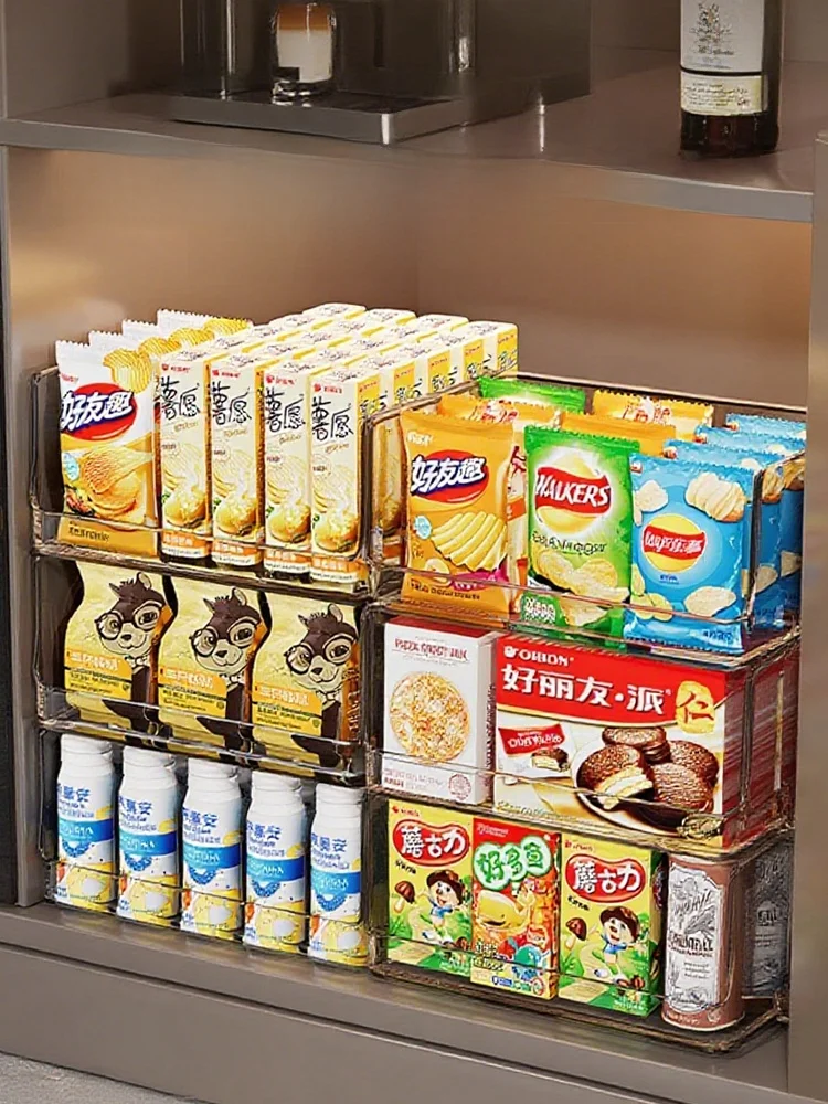 透明アクリル製デスク収納ボックス：傾斜デザインでコードや小物を効率的に管理