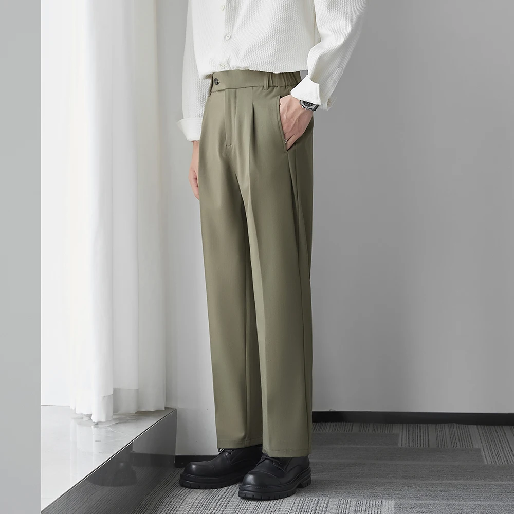 カーゴパンツ メンズ コーデ - ストレートフィット・ウエストゴム・ドレープ感の実用性