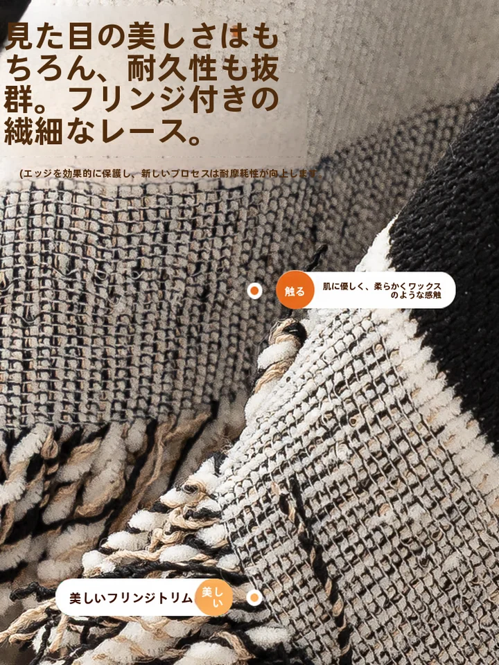 高級感あるソファカバー【滑り止め付き・猫の爪から保護・クッション兼用】