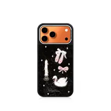 スマホケース レディース バレエシューズデザイン マグネット式 耐衝撃 おしゃれ 個性的 iPhone 18 17 16 Pro Max 対応「FUNNYRICH」