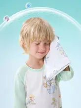 通気性のある背面メッシュデザインの子供用パジャマ【純綿・夏用・スリーブレス】