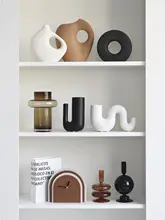 アートオブジェ 装飾品 家庭 リビング アースカラー 高級感