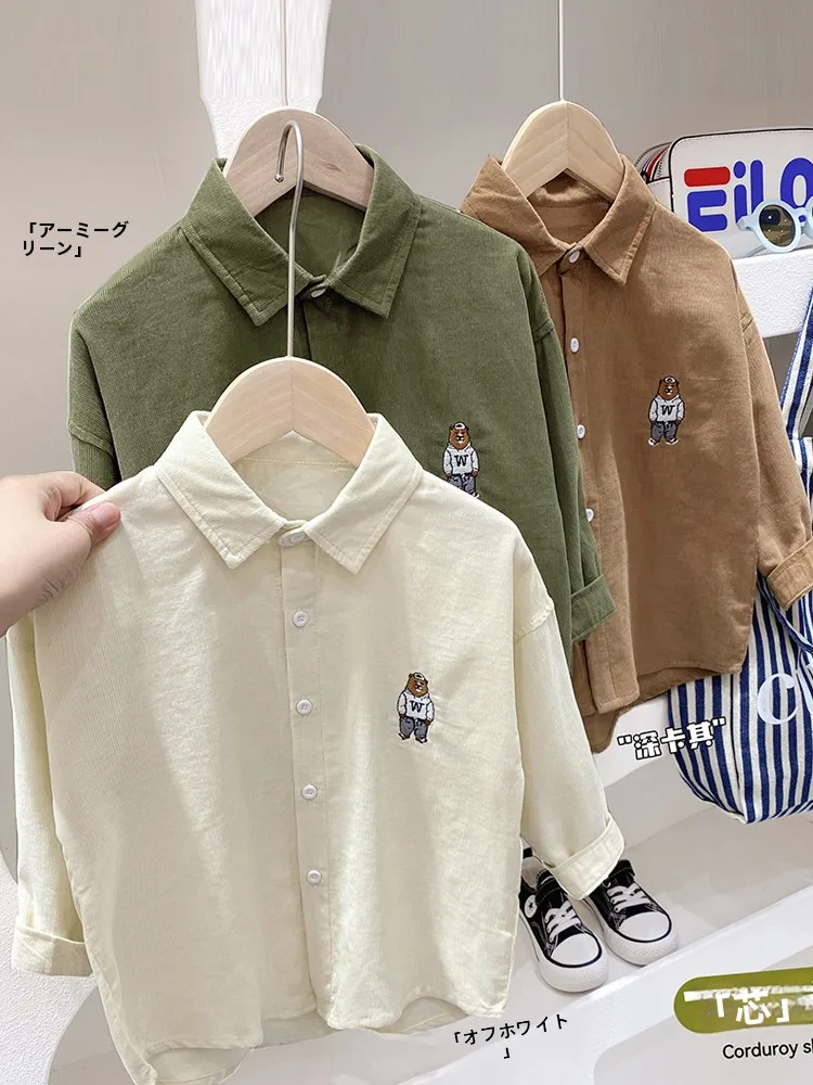 小学一年生の男の子にどんなシャツがおすすめ？灯芯绒の薄手シャツが通学に最適な理由