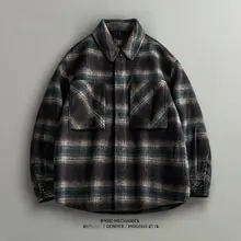 ウールコート メンズ チェ ック柄 ダブルフェイス カシミヤ 秋冬 あったか 上品
