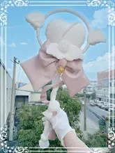 六芒星デザインのロリータスタイル魔法の杖【手作り・可愛い少女向け】