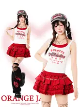 夏用 タンクトップ風Tシャツ【スリムフィット・フェイクレイヤード】
