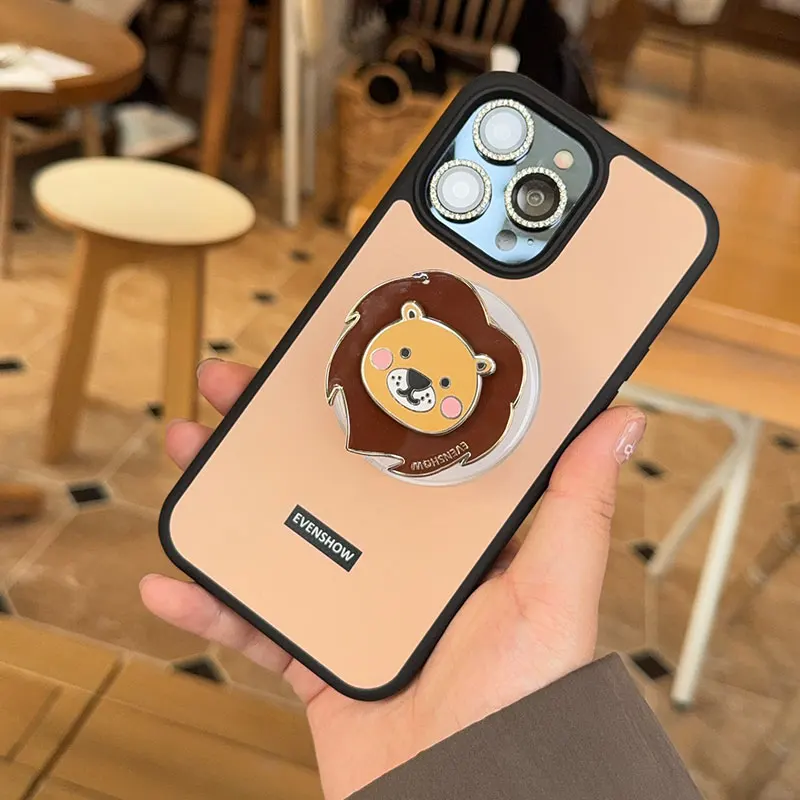 高端マグネット式スマートフォンスタンド：デスク周りに設置する安定性とデザインのバランス