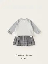 2点セット キッズ ガールズ スカート おしゃれ 春 秋「INSbobo」