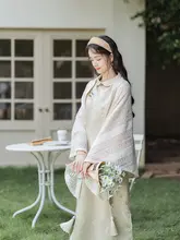 春夏用 輕やかなデザインの改良型チーパオ【古典印花・ノースリーブ・日常遣い・国風】（セットアップ対応）