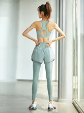 高ウエストデザインのヨガパンツ【極上の柔らかさ・ランニング用・ドライ機能】
