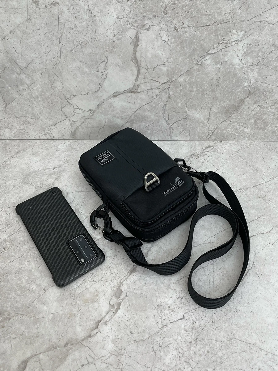 ミニ携帯ポーチ：every day carry に最適なウエストバッグの実用性と設計解析
