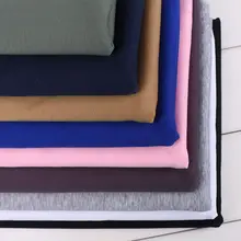 極上の柔らかさシルクコットン薄手Tシャツ【両面使用・ショートスリーブ・DIY用生地】