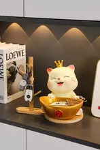 招き猫のキーケース【ユニークデザイン・玄関・リビング装飾用】