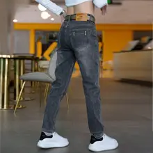 秋冬用 メンズ スリムフィットデニムパンツ【九分丈・カジュアルデザイン】（セットアップ対応）