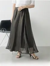 デイリーノリースイート光沢チュールスカート