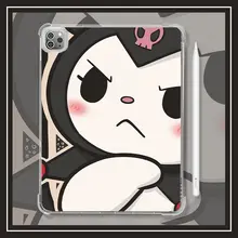 iPad用保護ケース【落下防止・透明・ペンホルダー付き・各モデル対応】