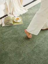 フレンチスタイル調の夏用クールマット【滑り止め付き・洗える・タタミ用】
