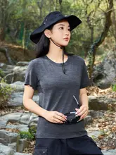 夏用 レディース美利奴羊毛速乾Tシャツ【短袖・アウトドア・ランニング・登山用】