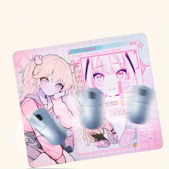 超大型二次元ゲーミングマウスパッド【中性・滑りにくい・FPS対応】