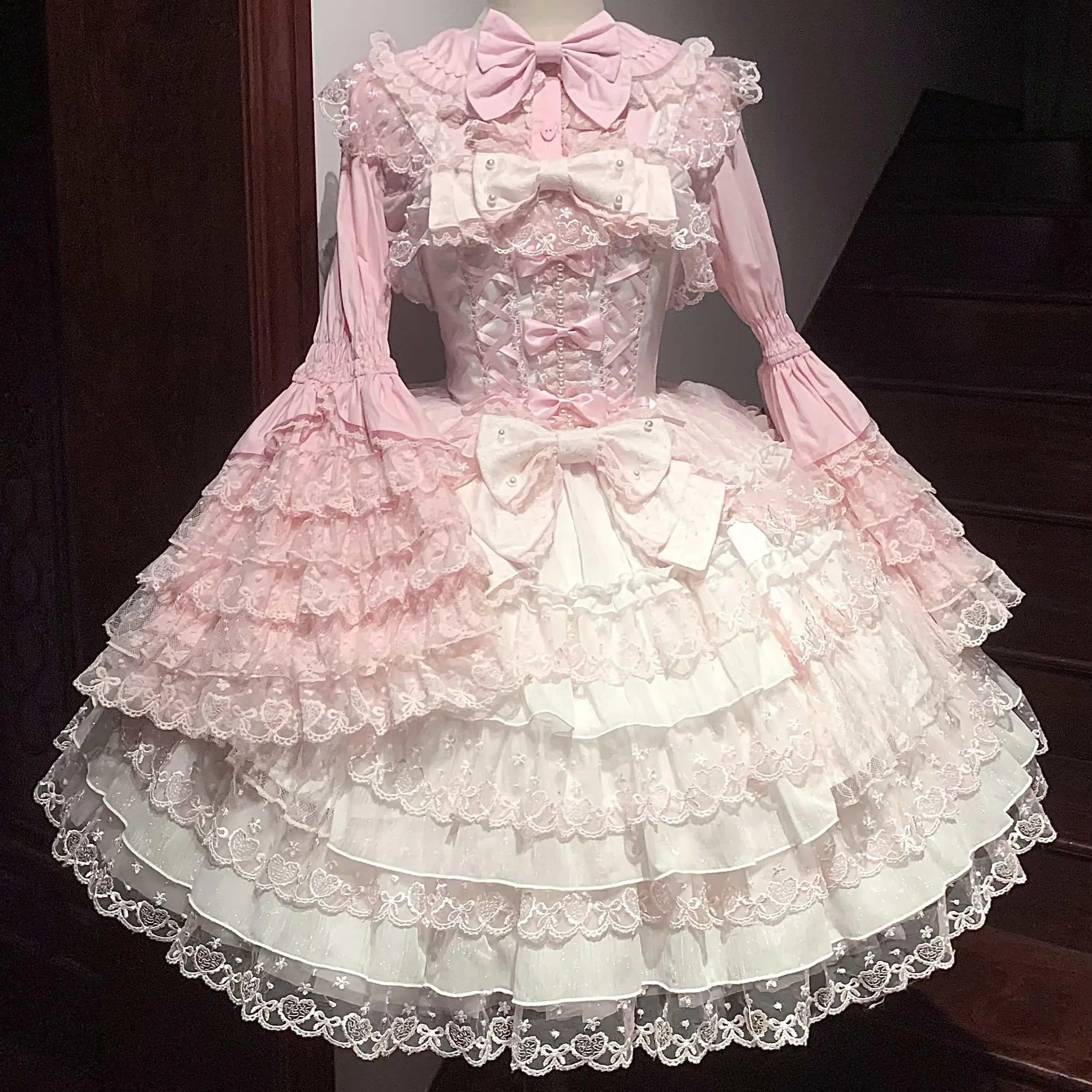 姫袖デザインの純綿インナーは透けない色で安全な着用が可能か