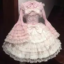 姫袖デザインの純綿インナー【ロリータスタイル】