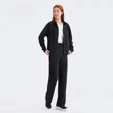 ストレートパンツ レディース ニット スポーツ カジュアル 秋 「Xtep」