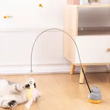 猫用おもちゃ 吸盤付きロングキャットボール【運動不足解消・子猫用】