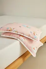 全棉製 ベビー枕【通年用・1歳向け・保育園対応】