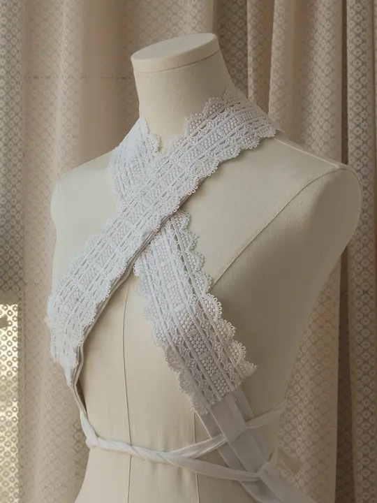 和服用レース偽襟