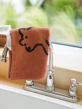 可愛いデザインの純綿ハンドタオル【厚手・柔らかく吸水性抜群・赤ちゃん用】