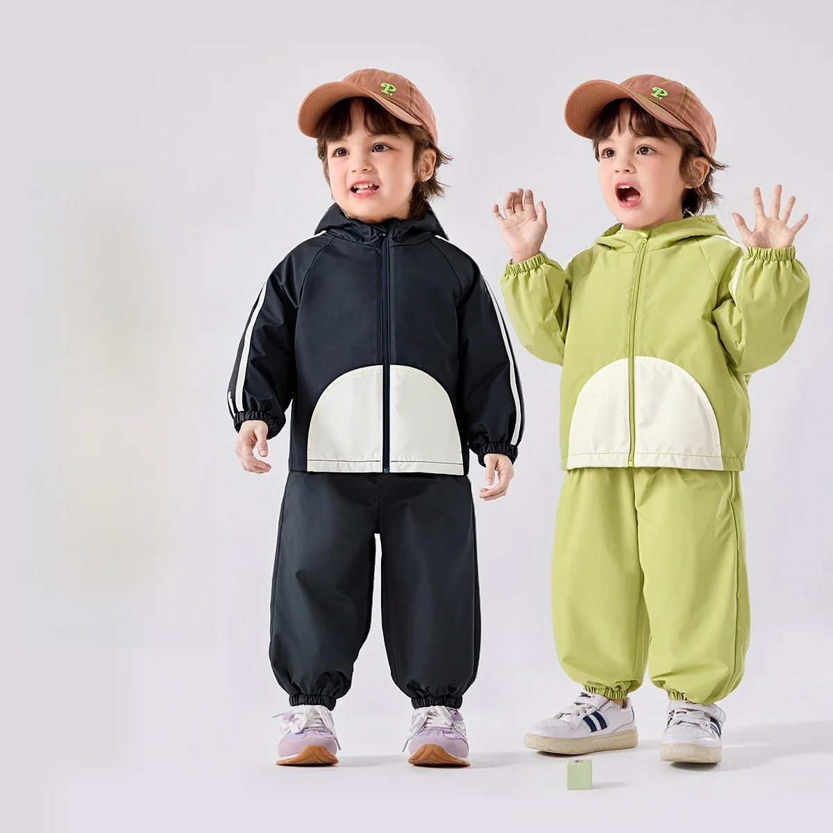 キッズスウェットの選び方：嘟嘟家秋用フード付きセットアップの実用性とスペック解析