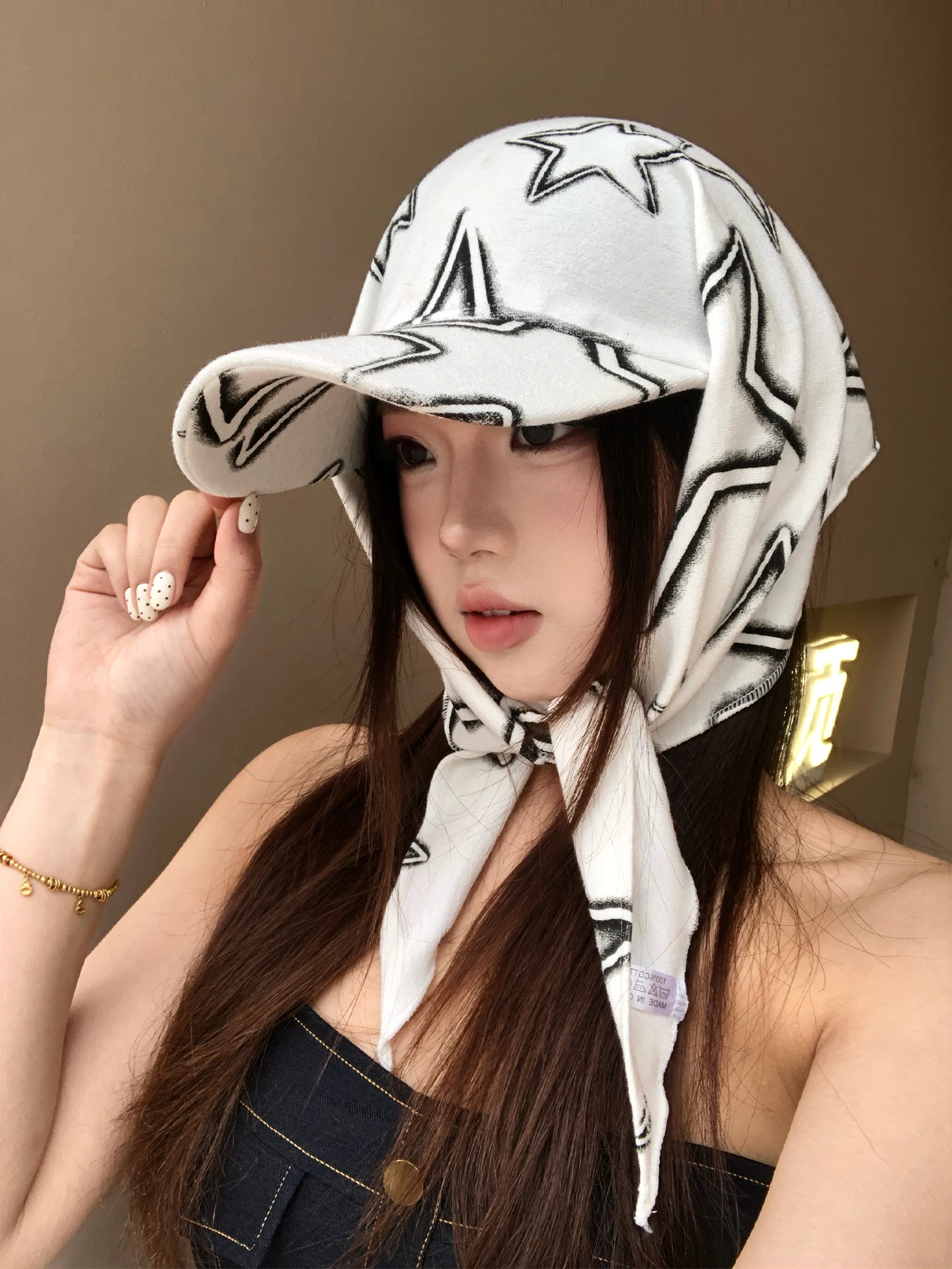 UVカット帽子 レディース どう選ぶ？星柄プリントのバンダナ付きキャップが今、夏の日常を救う理由