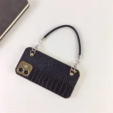 ユニークなスマホ用ハンドストラップ【レザー製・短め・DIY対応・ダブルクリンチ式】