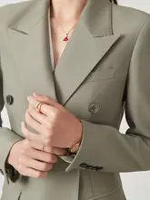 高級職業通勤用 ジャケット＆パンツ【ライトカーキ・スタイリッシュ・ビジネスウェア】（セットアップ対応）