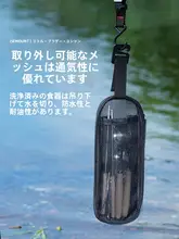 アウトドア料理用具バッグ【箸収納・水切り袋付き・キャンプツール・バーベキュー対応】