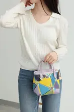 ハンドメイド布製ミニトートバッグ【DIY用・ジッパー付き・手提げタイプ】（セットアップ対応）