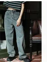 したシルエットのワイドパンツ【ストレートデザイン・カジュアルスタイル】