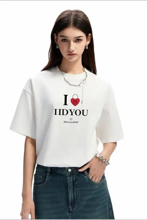 純綿Tシャツと花束ギフトボックス【男女兼用・誕生日プレゼント】