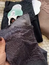 極上の柔らかさのレースウエスト保温パンツ【秋冬用・高ウエスト・透け感あり・快適】