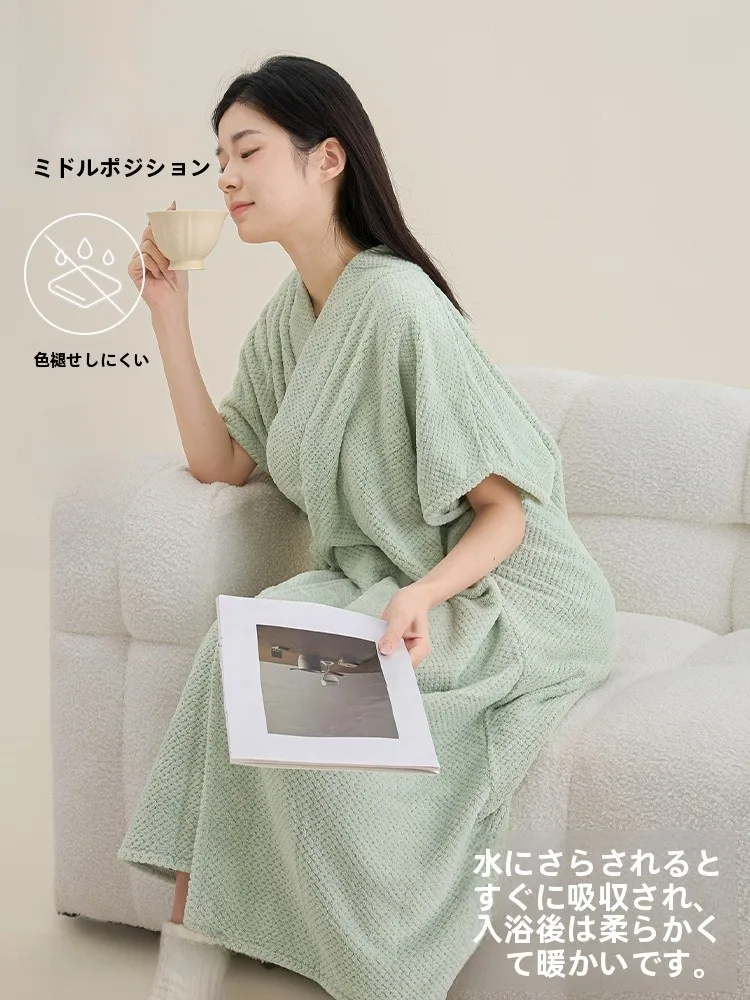 女性用着るタイプのバスタオル：吸水速乾・バスローブ・全身対応の使い方と選び方