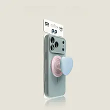 iPhone用ケース【クッション付き・マグネットスタンド・高級感あるデザイン】