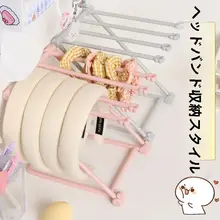 デスク用ヘアアクセサリー収納ボックス【ヘアバンド・ヘアクリップ・ゴムバンド用】