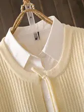 春秋用 大きいサイズのニットベスト【薄手でゆったり・アウターとして重ね着可能・ノースリーブ】