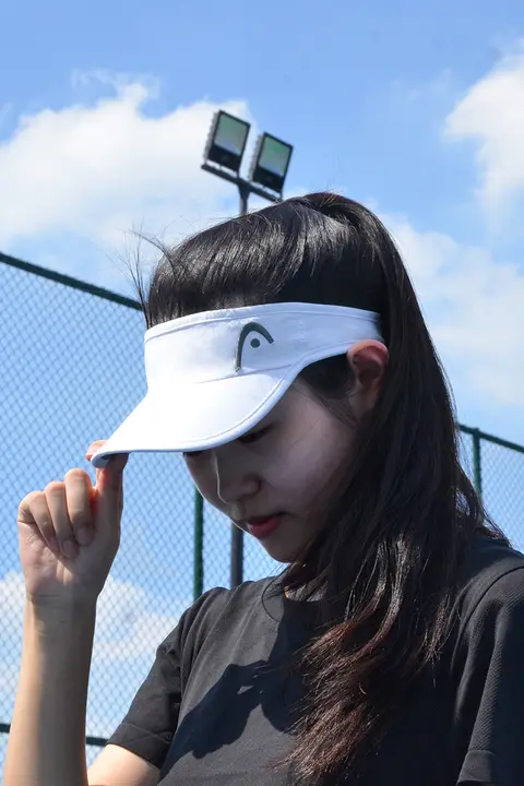男女兼用 軽量運動キャップ【日差し対策・テニス・バドミントン用】