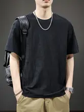 快適な着心地の薄手クール感半袖Tシャツ【メンズ・ゆったりフィット・ラウンドネック】