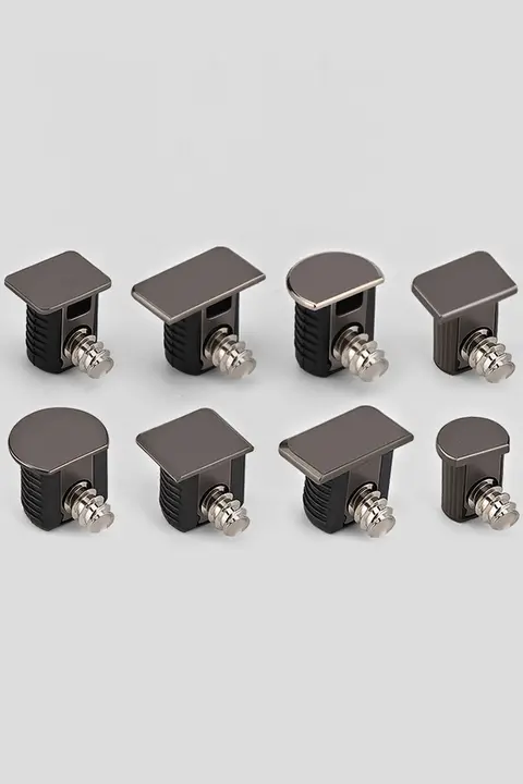 シンプルデザインの3in1棚支持金具【家具用・キャビネット・クローゼット対応】