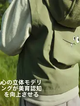 子供用アウター【春秋用・男の子・女の子・偽二重デザイン】（セットアップ対応）